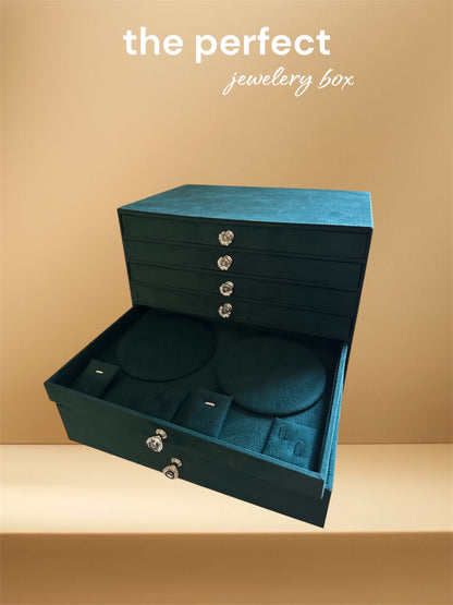 Green big jewelery box