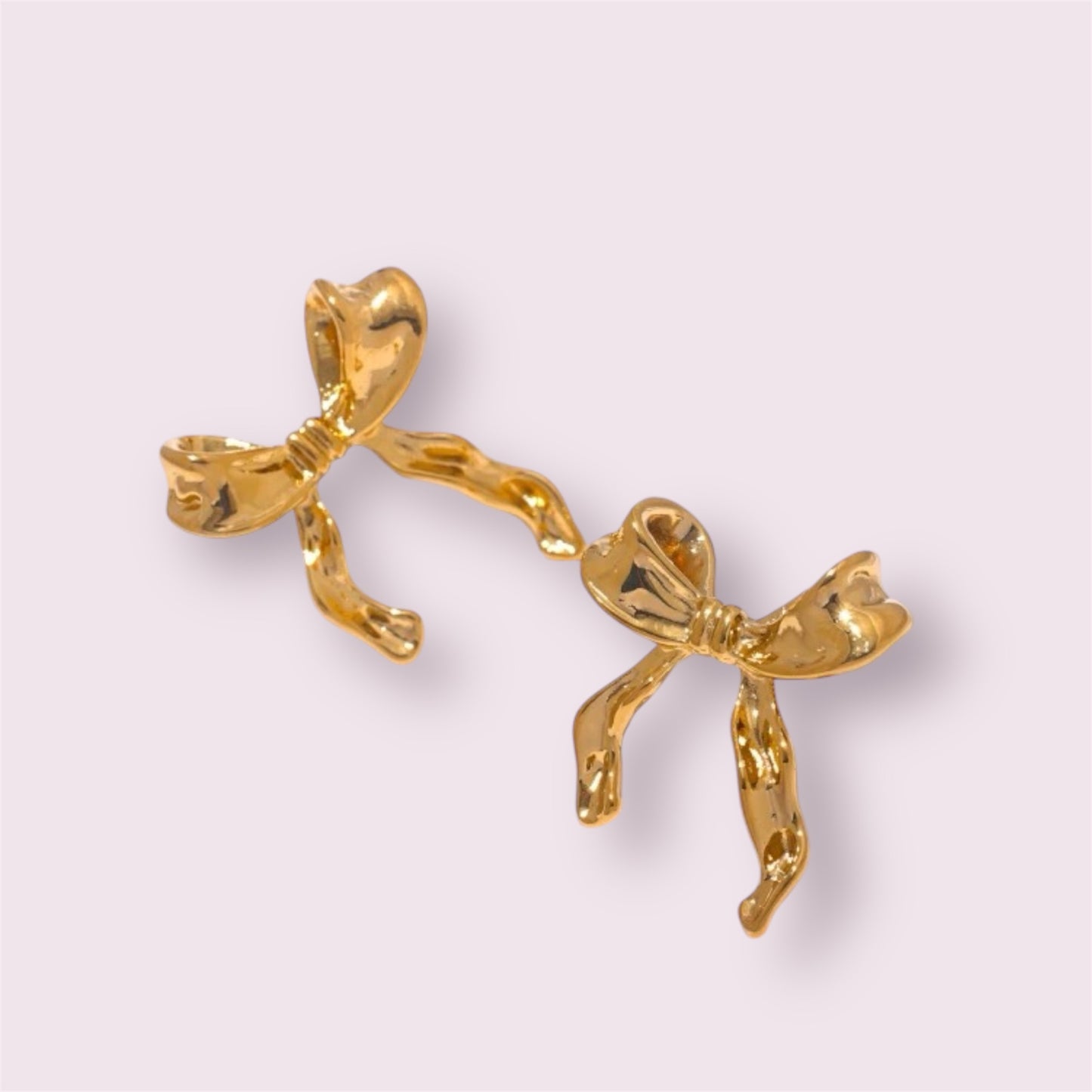 bow stud waterproof earing