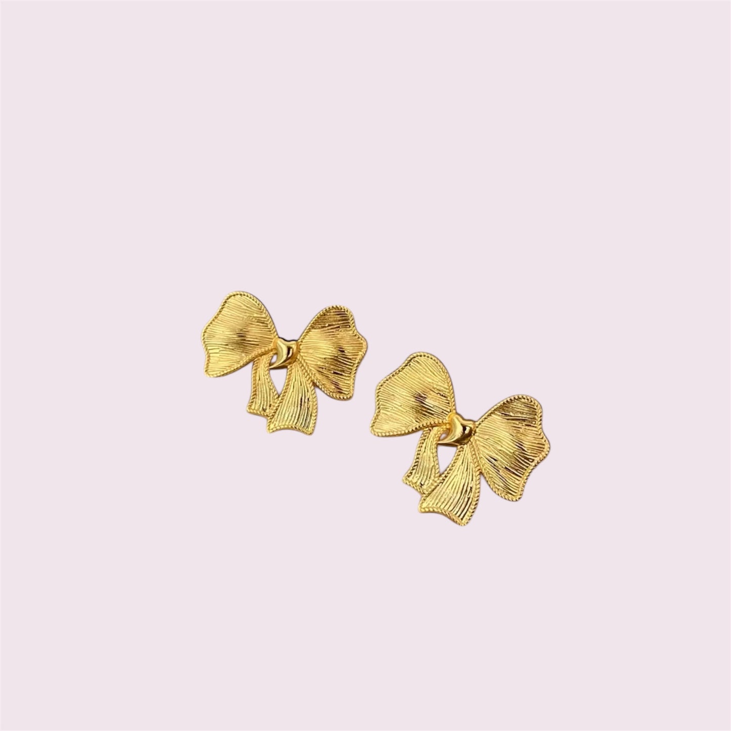 bow earring