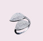 Flower Leaf Adjustable Ring