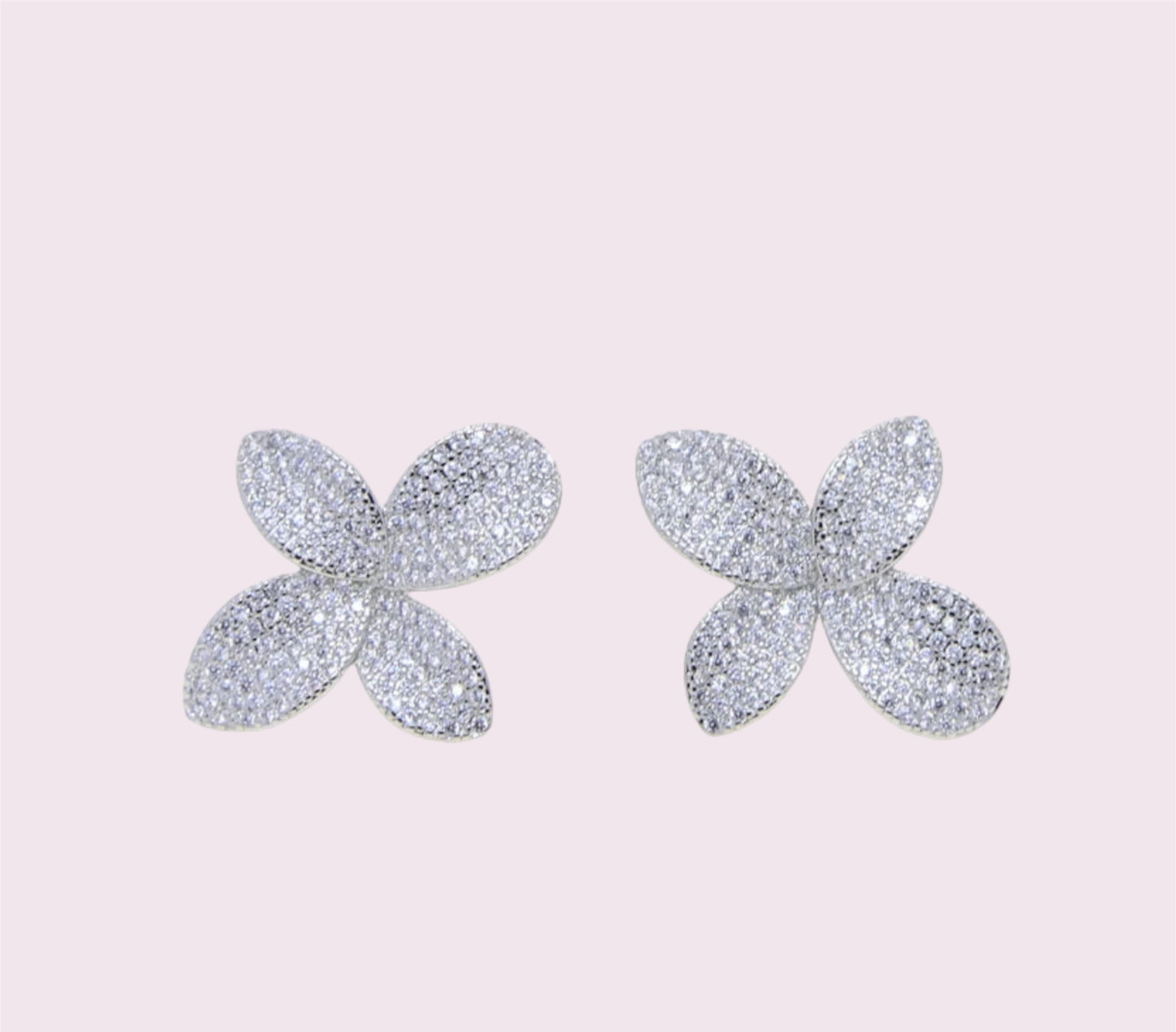 Big Flower Leaf Shape earing