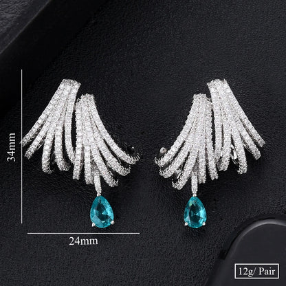 Luxury DOUBLE CLAWS STUD Earrings