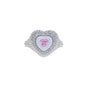 heart shape ring model : 2