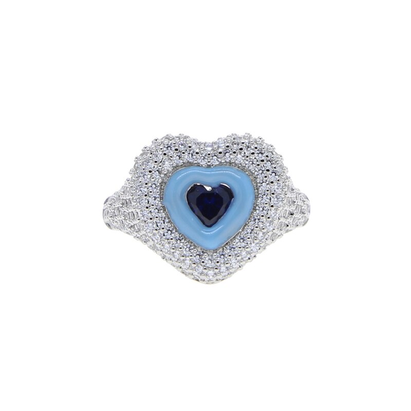 heart shape ring model : 2